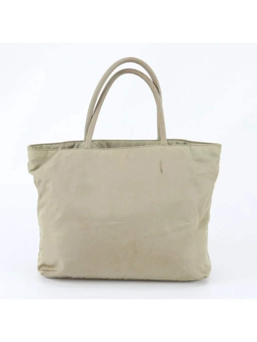 Prada Tessuto Nylon Triangle Logo Tote Shoulder Hand